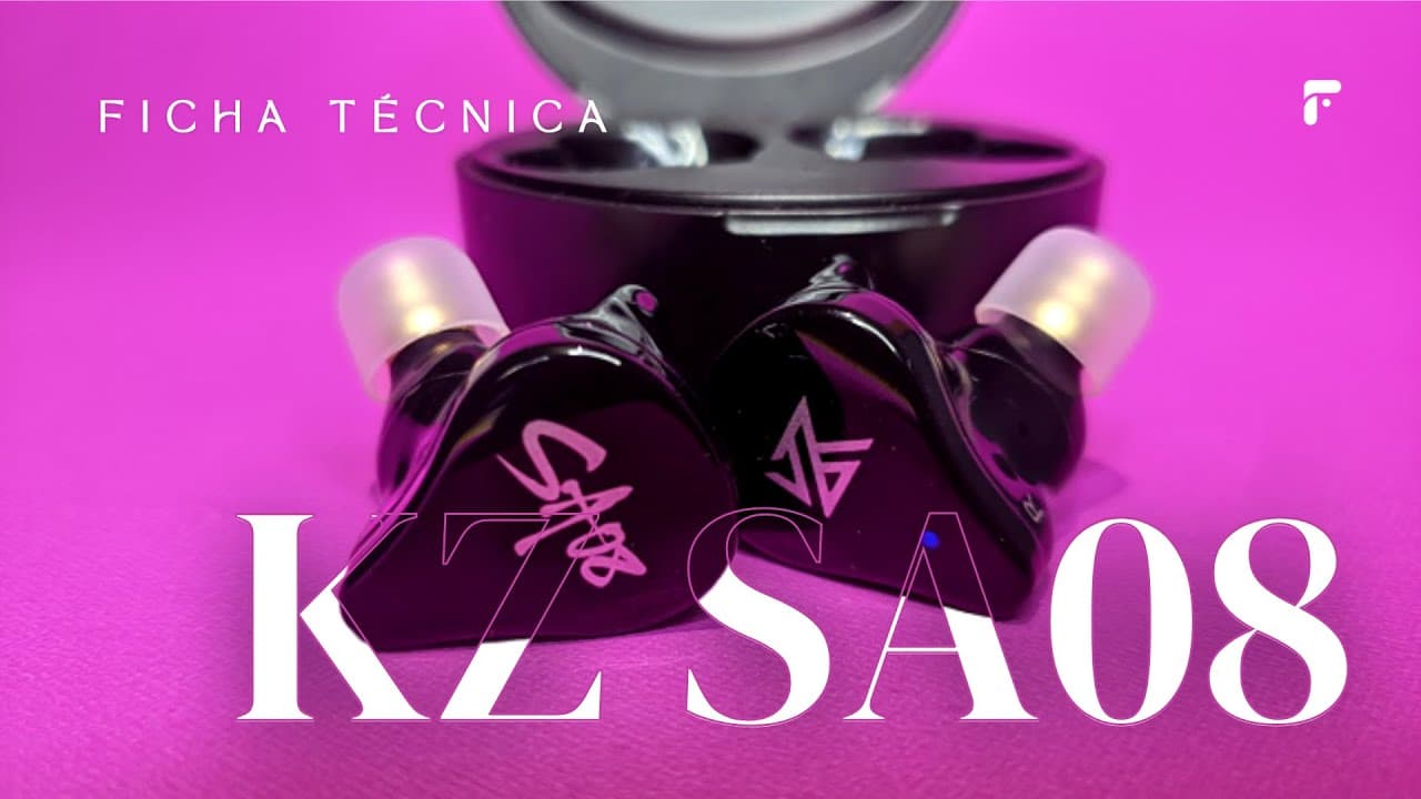 Thumbnail do vídeo KZ BLUETOOTH VALE A PENA? | FICHA TÉCNICA - TWS KZ SA08