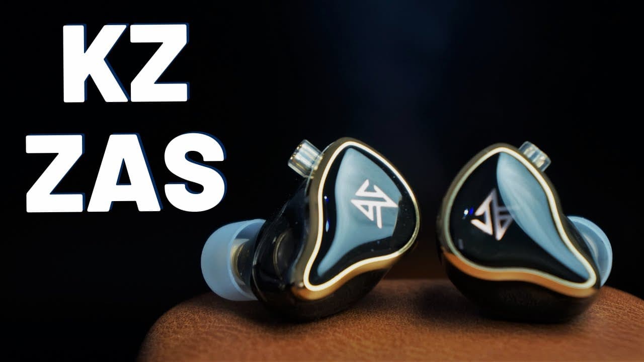Thumbnail do vídeo KZ ZAS - Upgrade do KZ ZAX? [Review #43]
