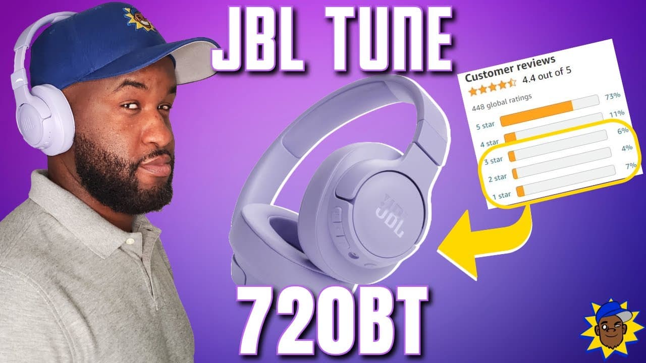 Thumbnail do vídeo The TRUTH About JBL Tune 720BT Review | Worth The MONEY Still?