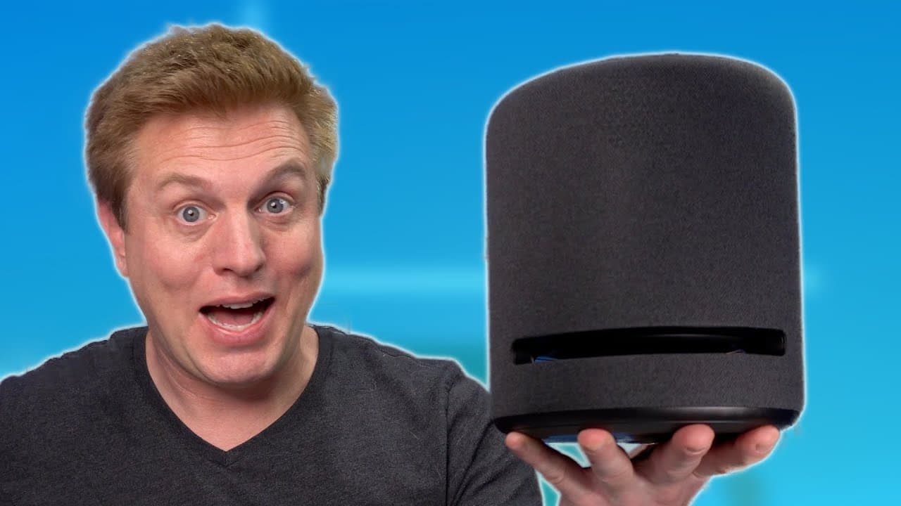Thumbnail do vídeo Amazon Echo Studio Review: MIND-BLOWING Sound!