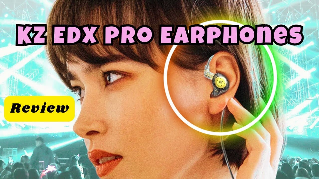 Thumbnail do vídeo KZ EDX Pro Earphones Unboxing & Review | Best Budget HiFi IEM? 🔥 Caring Guy
