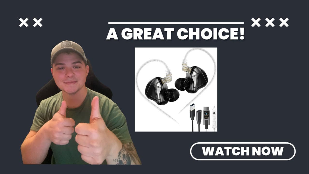 Thumbnail do vídeo KZ Axas Gaming Earbuds IEM Overview | Is It Worth It? #ad #amazoninfluencer