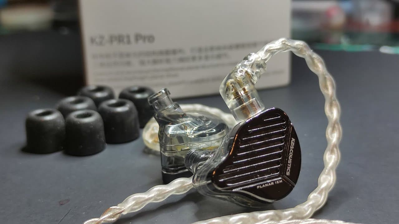 Thumbnail do vídeo KZ PR1 PRO review... THE BEST KZ iem (earphones) ever made. period