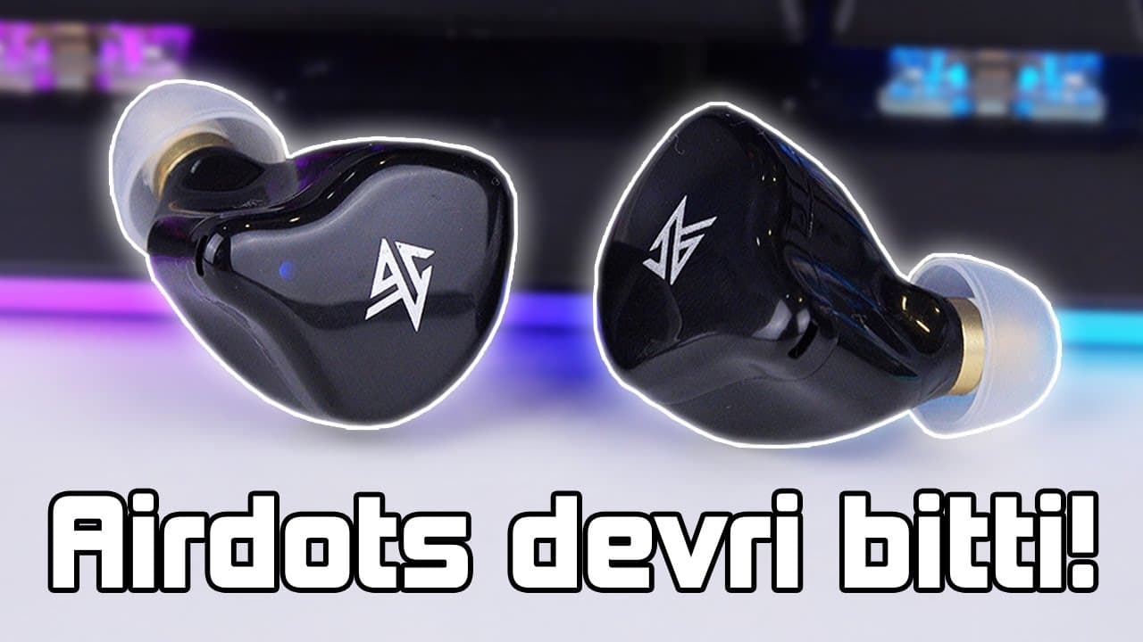 Thumbnail do vídeo Airdots'ı bitirdi, peki nasıl? "KZ S1D TWS incelemesi"