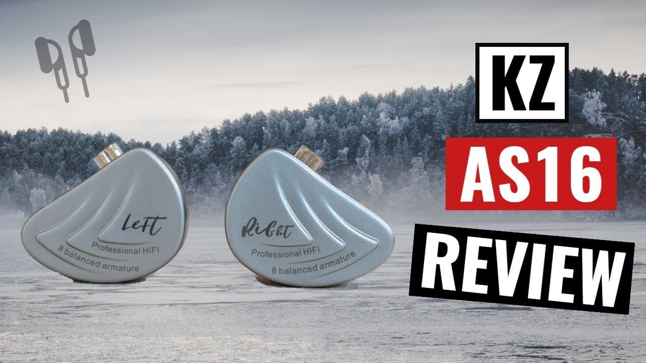 Thumbnail do vídeo KZ AS16 Review - Giving you LESS for MORE!