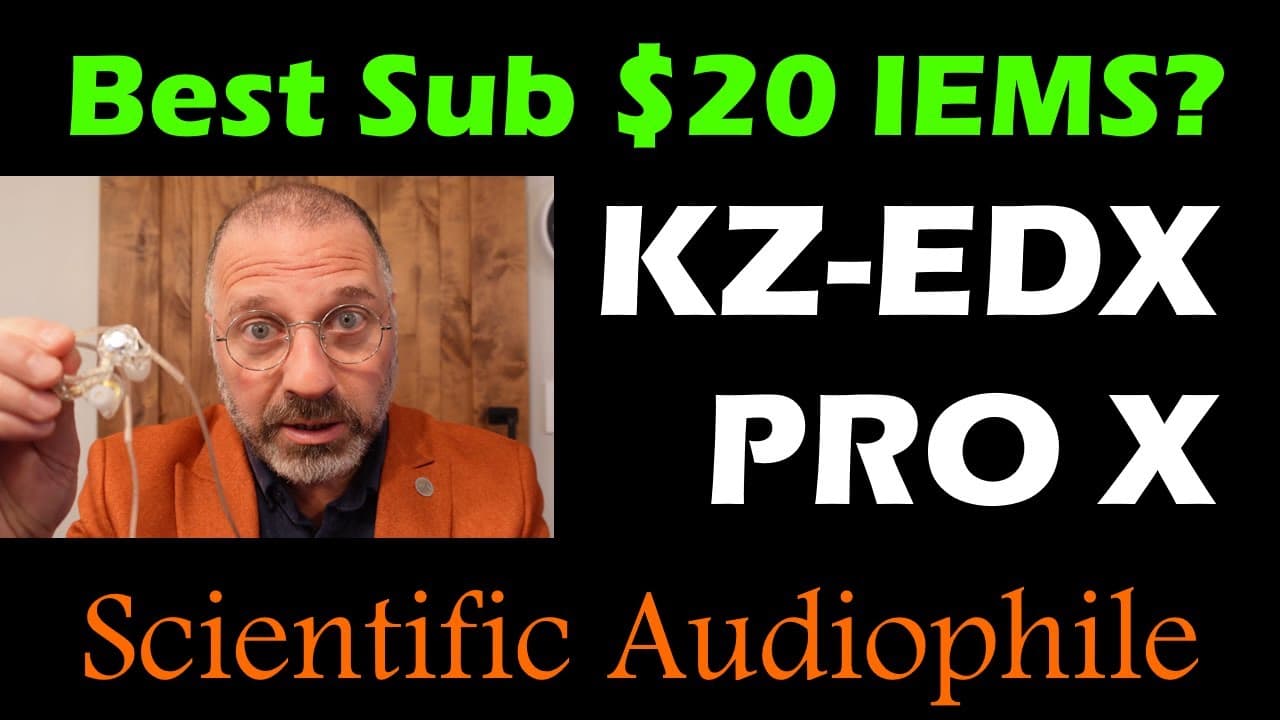 Thumbnail do vídeo KZ EDX Pro X - IEM Review