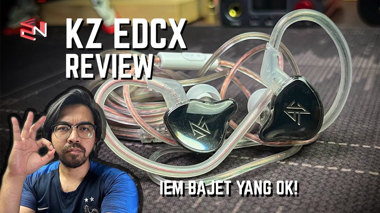 Thumbnail do vídeo IEM Murah Dari KZ Kembali Lagi! | KZ EDCX Review
