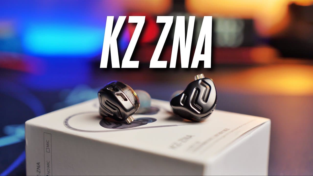 Thumbnail do vídeo This is what you're looking for in a Budget IEM! KZ ZNA Review!