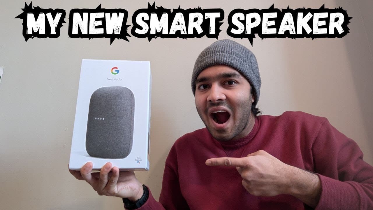 Thumbnail do vídeo Exploring Best Buy Supercenter & unboxing my new smart speaker: Google Nest Audio Review