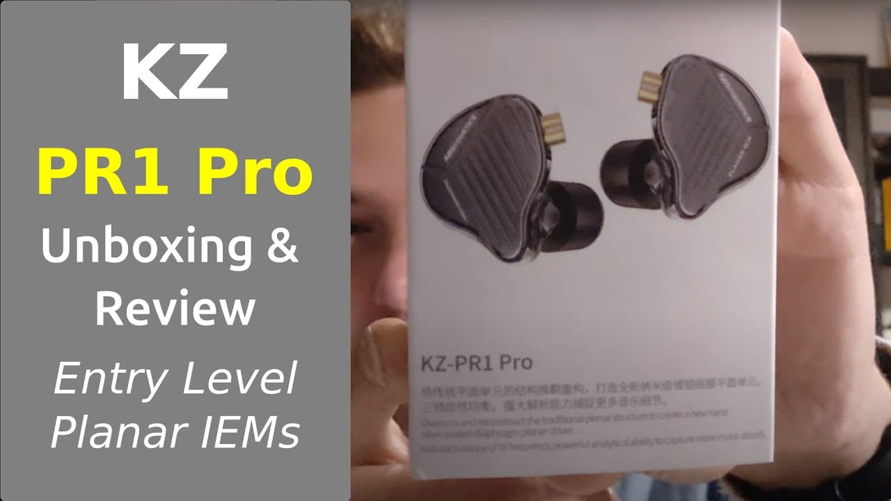 Thumbnail do vídeo KZ Pr1 Pro - Good Entry Level Planar!?