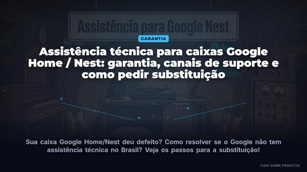 Capa do vídeo oficial: ASSISTÊNCIA GOOGLE HOME/NEST: Guia COMPLETO 2026!