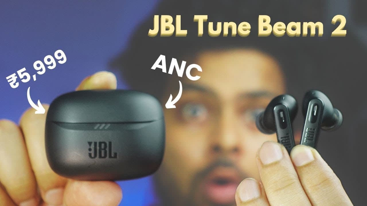 Thumbnail do vídeo JBL Tune Beam 2 Review – Best ANC Earbuds Under ₹6,000? 🔥