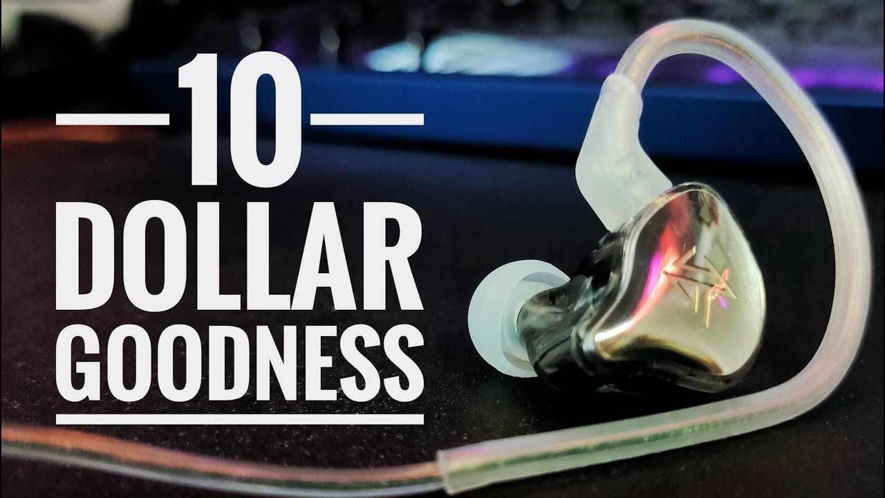 Thumbnail do vídeo KZ EDCX - Good Look, Good Cable, Okay sound