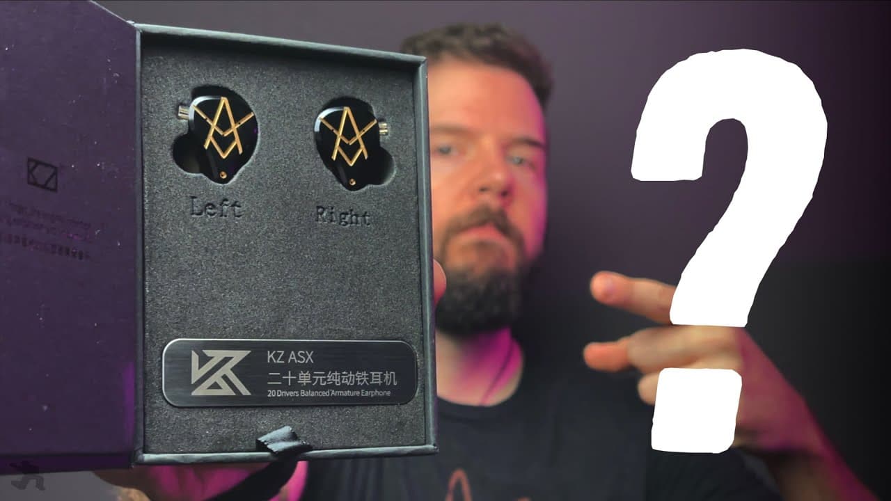 Thumbnail do vídeo KZ ASX IEM Review: Is The New $100 Flagship Worth It?
