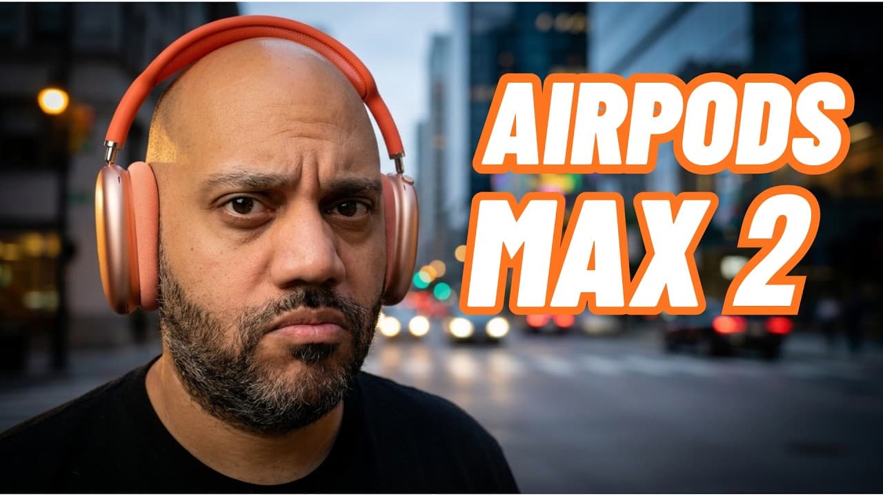 Thumbnail do vídeo AirPods Max 2 Review: Apple Fixed Everything (Except This!)