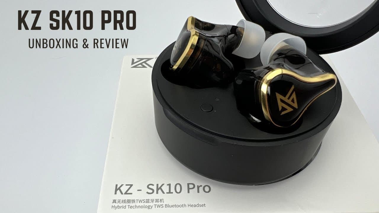 Thumbnail do vídeo KZ SK10 Pro | Unboxing & Review
