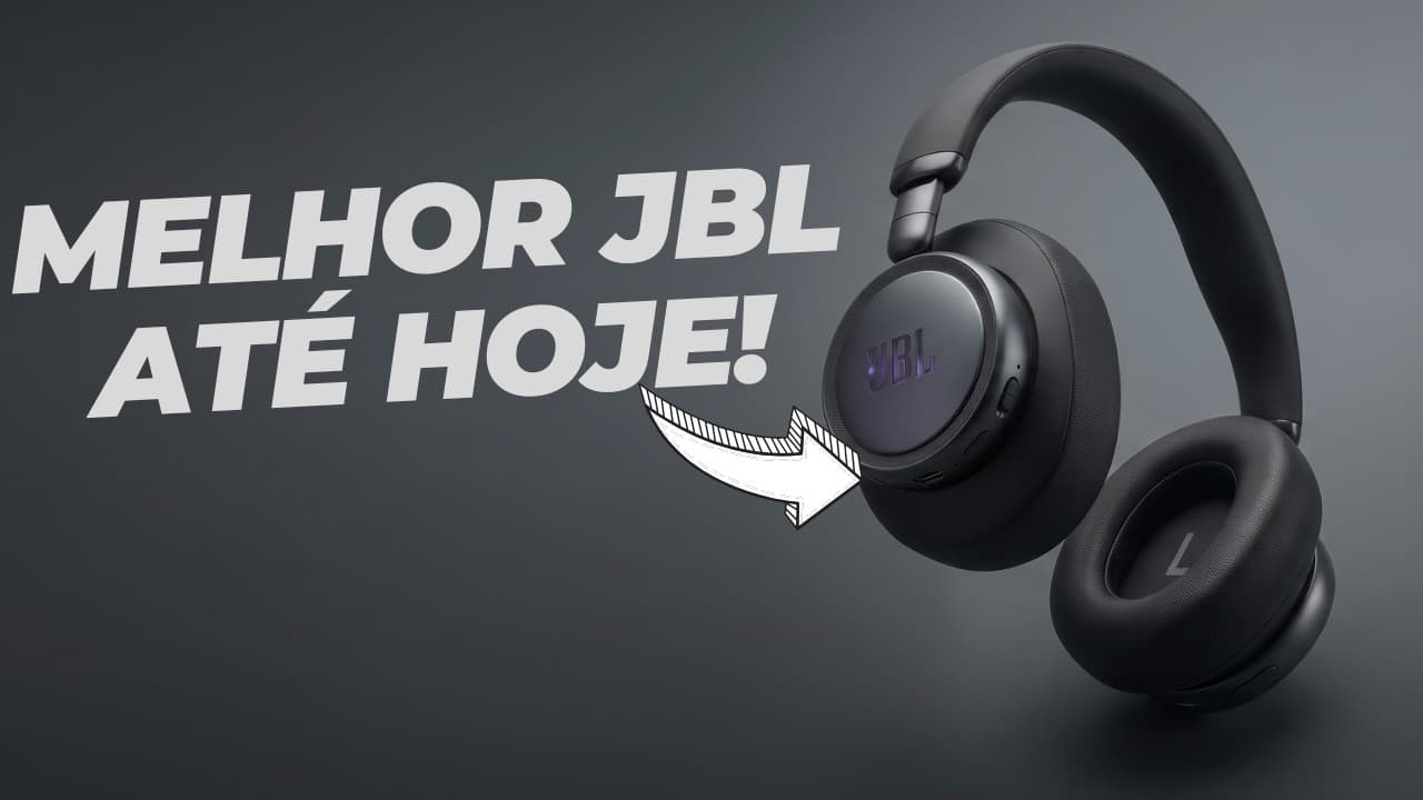 Thumbnail do vídeo Testei o JBL Live 780NC! É O Melhor JBL Até Hoje