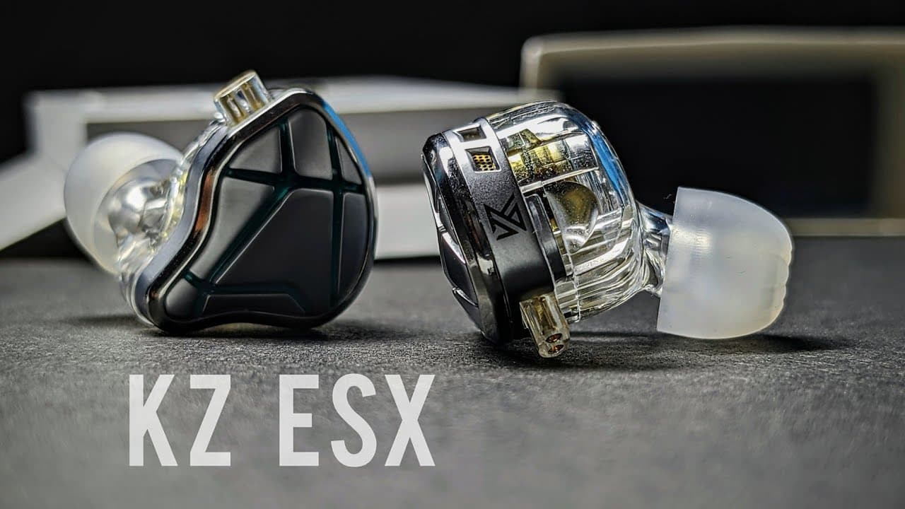 Thumbnail do vídeo KZ ESX 12mm driver handsfree Unboxing and Review! KZ ESX vs EDX which is better?