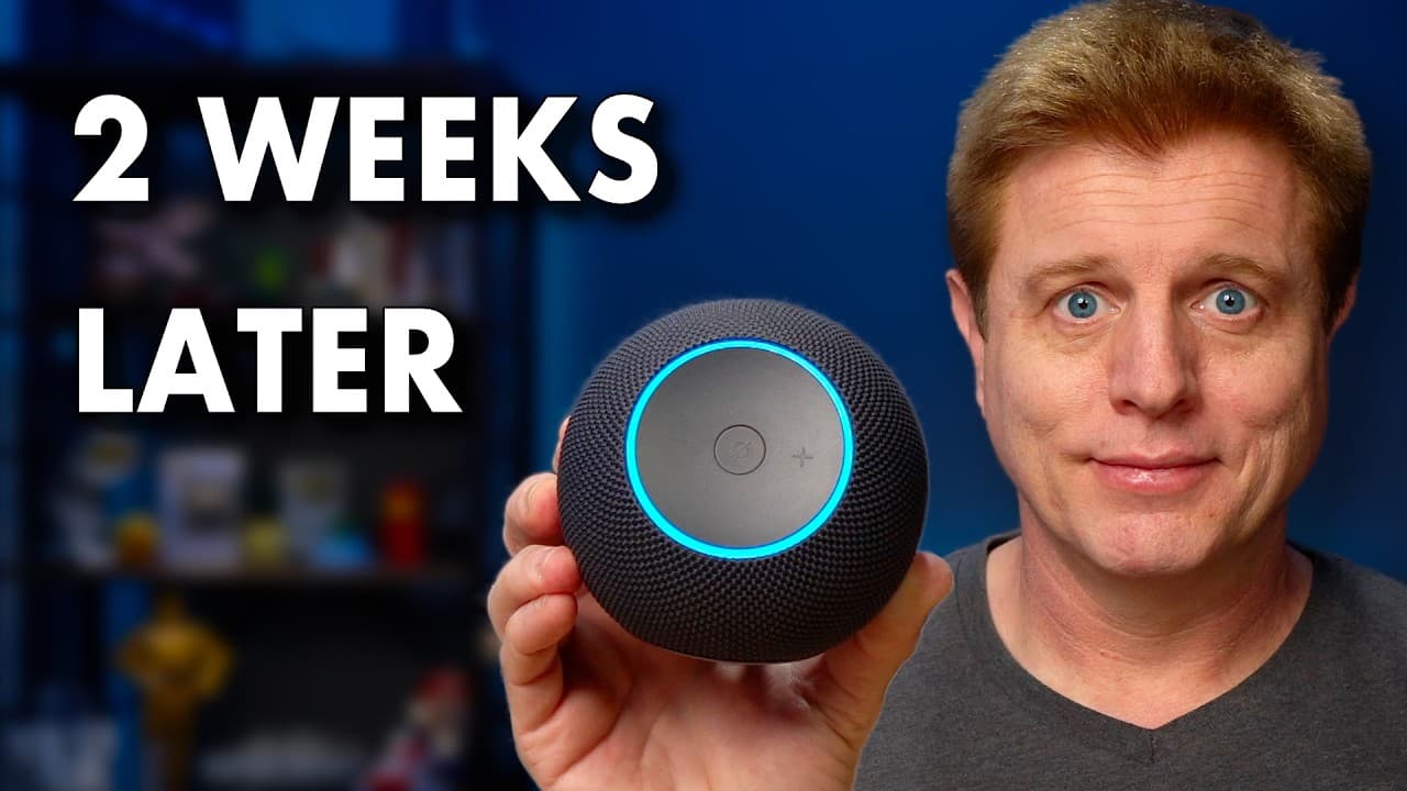 Thumbnail do vídeo Echo Dot Max Review: Is Amazon’s New $99 Echo Worth It?