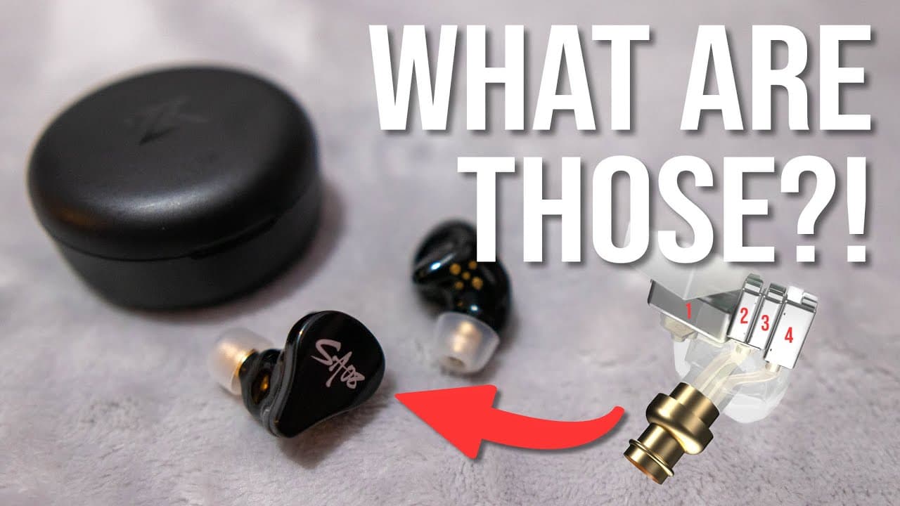Thumbnail do vídeo 4 Balanced Armatures TWS?! - KZ SA08 Review + Latency & Call Test