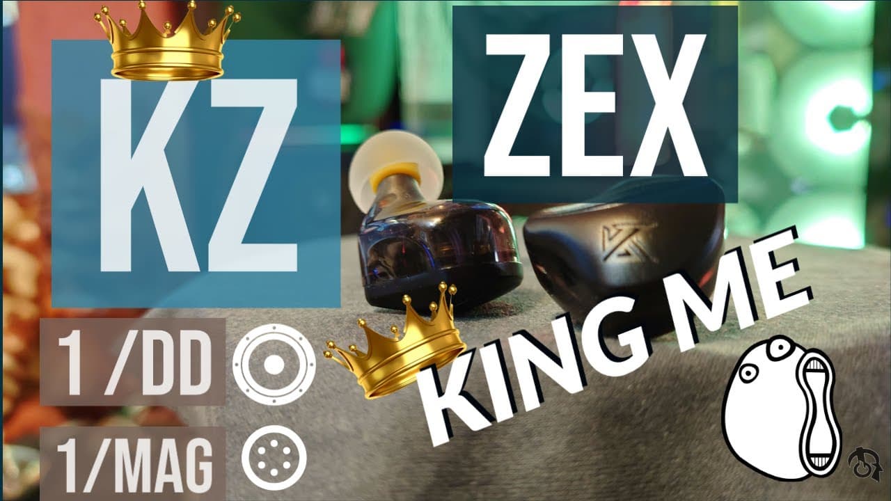 Thumbnail do vídeo KZ ZEX Earphones  (KZ's best Earphones yet)