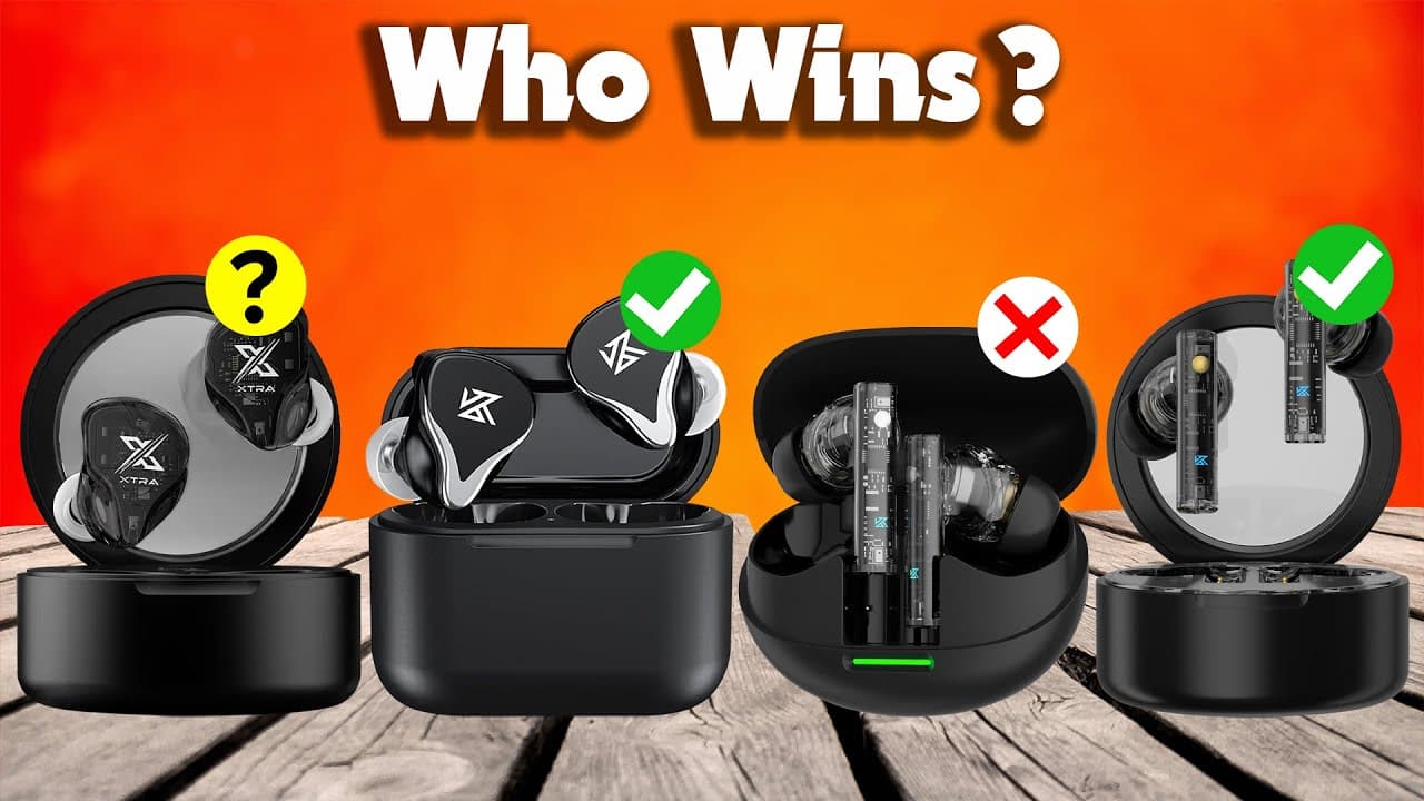 Thumbnail do vídeo Best KZ Wireless Earphone | Who Is THE Winner #1?