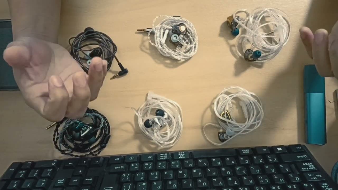 Thumbnail do vídeo KZ EDX ULTRA, EDA, CCA CRA+ and Moondrop Chu -- Initial Impressions