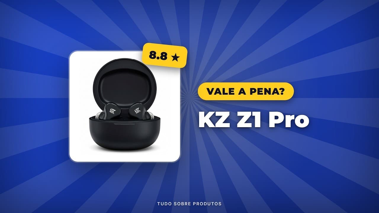 Capa do vídeo oficial: KZ Z1 Pro: Guia Completo e Análise Detalhada em 2026!