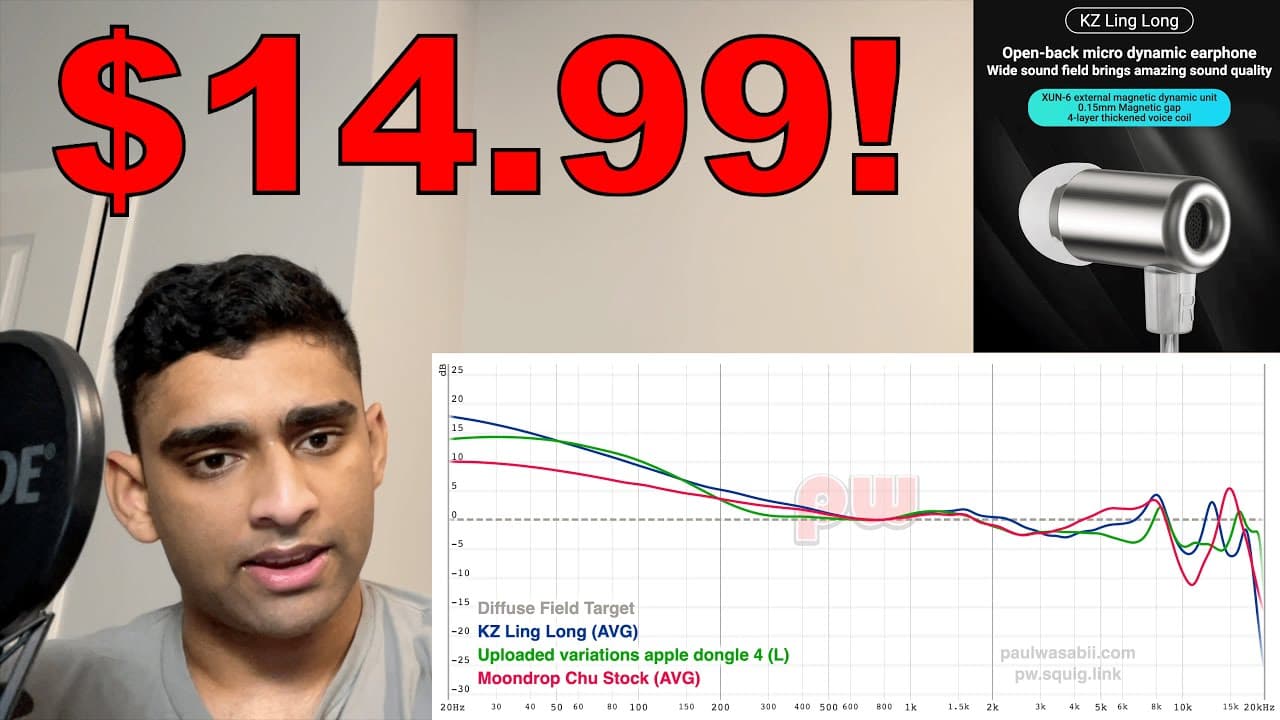 Thumbnail do vídeo The KZ Ling Long Is a BUDGET MONSTER!