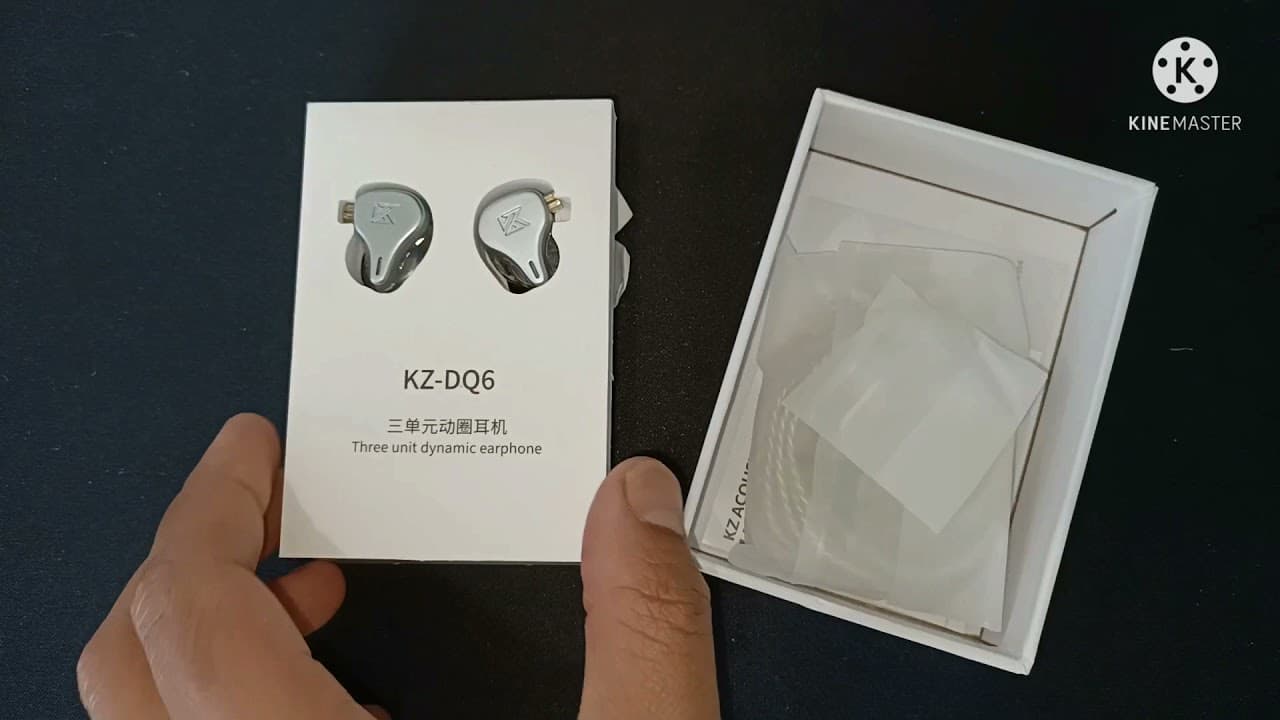 Thumbnail do vídeo KZ DQ6 - Unboxing