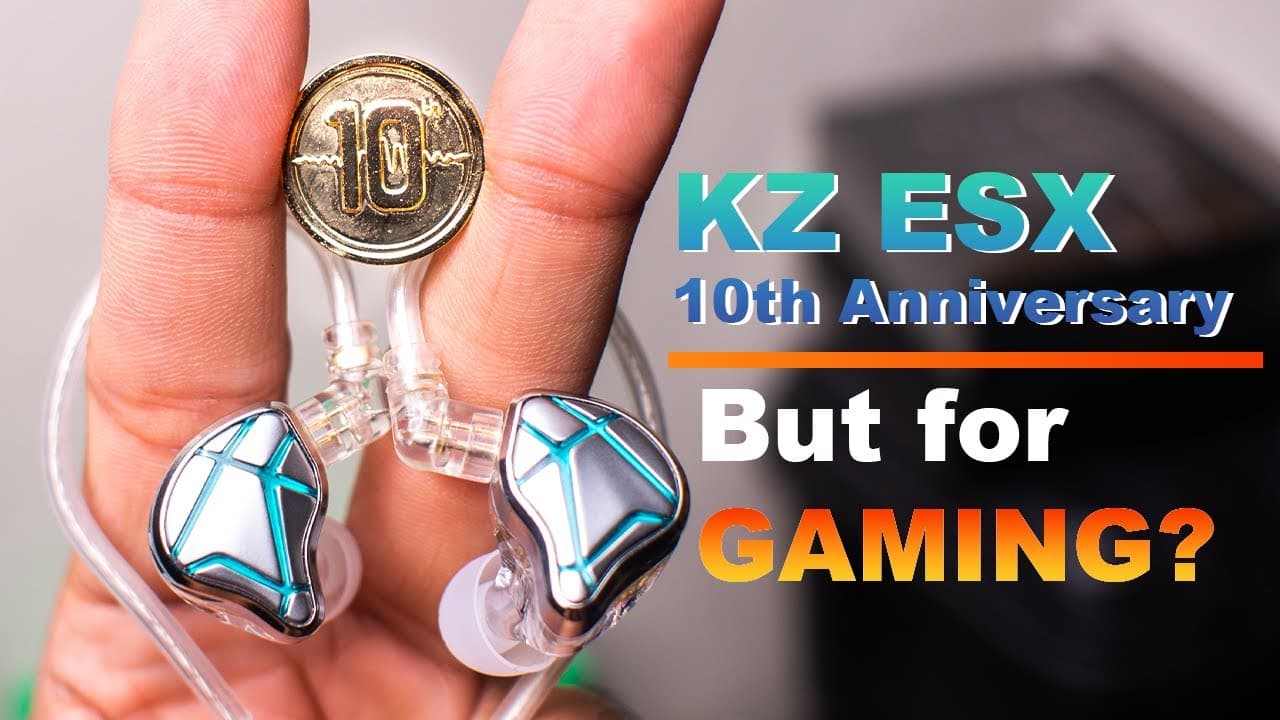 Thumbnail do vídeo KZ ESX 10th Anniversary - Gamer Review