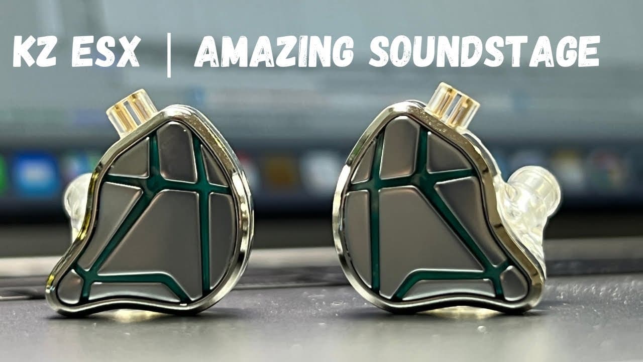 Thumbnail do vídeo KZ ESX 10th Anniversary Earphone (IEM) | Review of the Airy sounding IEM