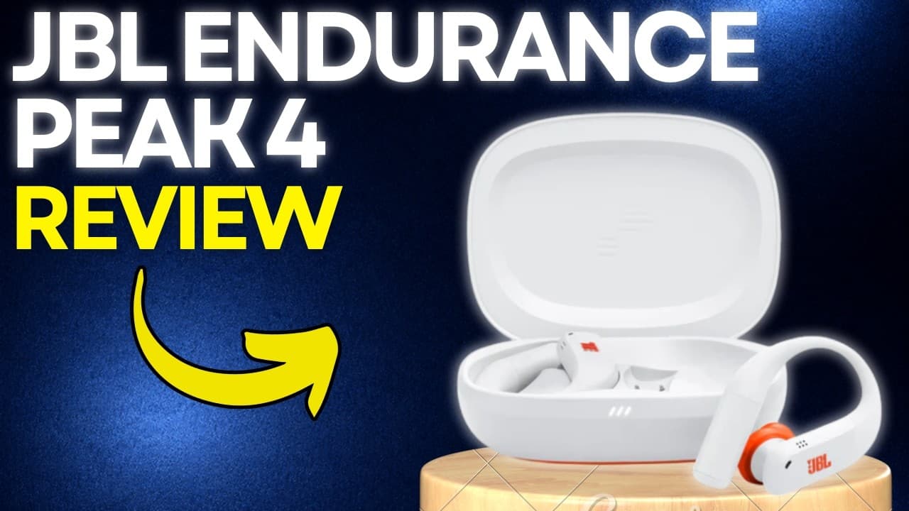 Thumbnail do vídeo JBL Endurance Peak 4 Review: Are These Workout Earbuds Worth Buying?