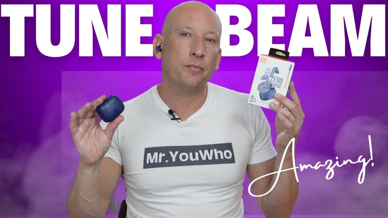 Thumbnail do vídeo JBL Tune Beam Earbuds EXPOSED: Epic Sound or Gimmick? True Wireless Review!