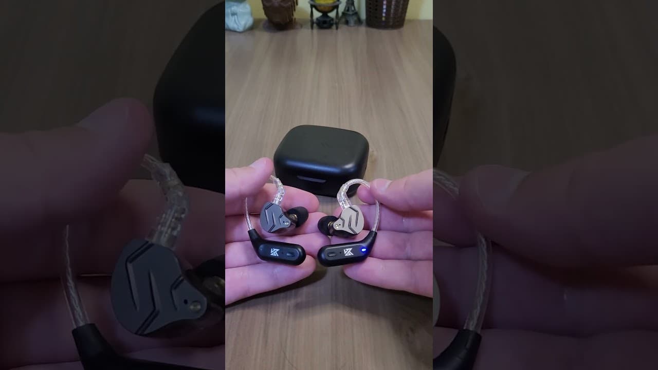 Thumbnail do vídeo Fone bluetooth da KZ? #kz #az09 #fone #bluetooth #fonebluetooth #música #som #audio #fones #tec