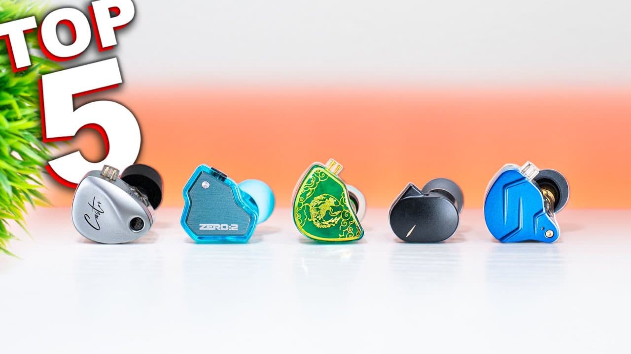 Thumbnail do vídeo Top 5 Ultra-Budget IEM for Gaming
