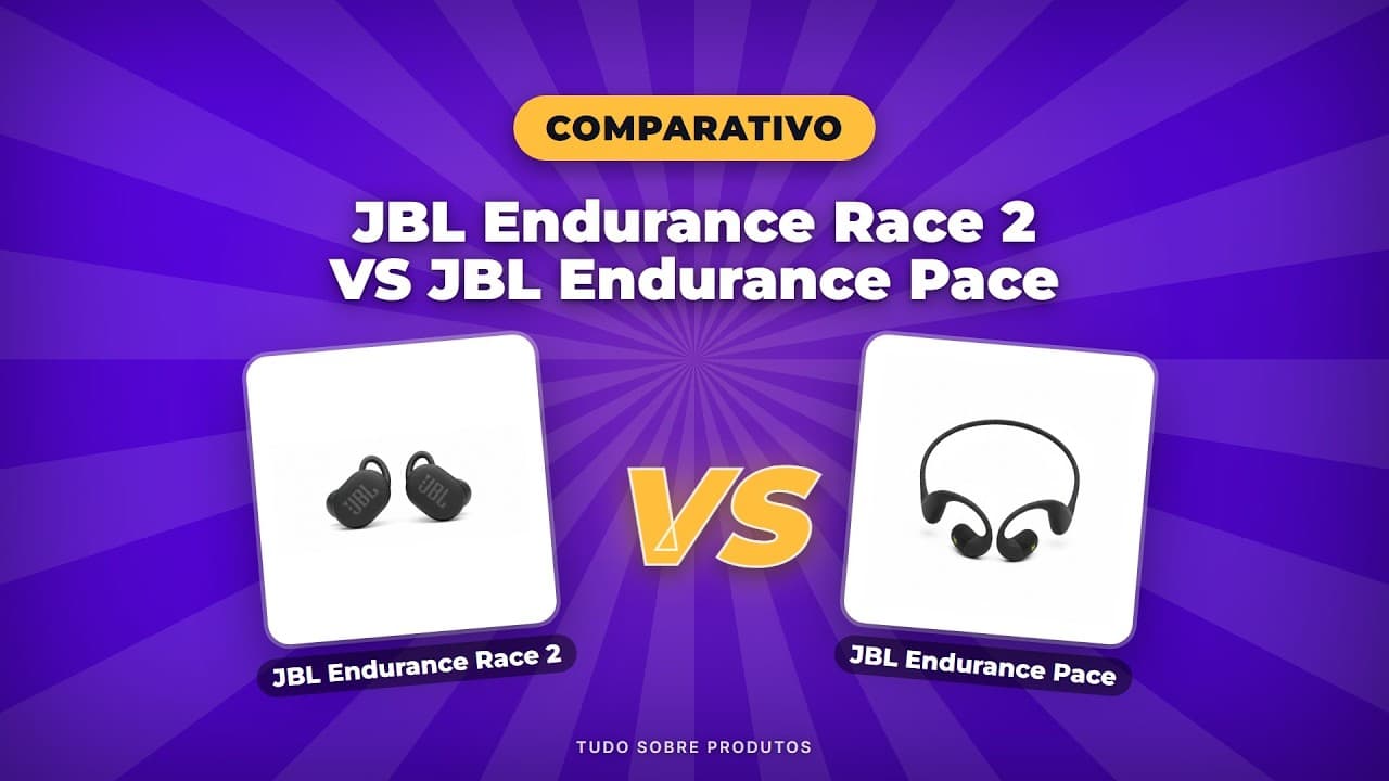 Capa do vídeo oficial: JBL Endurance Race 2 x Pace: Qual Fone JBL para Treino em 2026?
