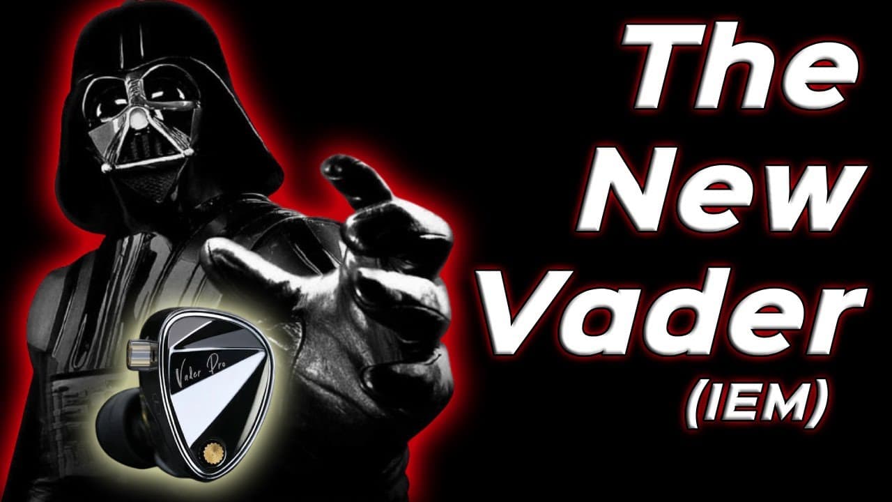Thumbnail do vídeo It's Not Dark Though... | KZ Vader Pro IEM Review