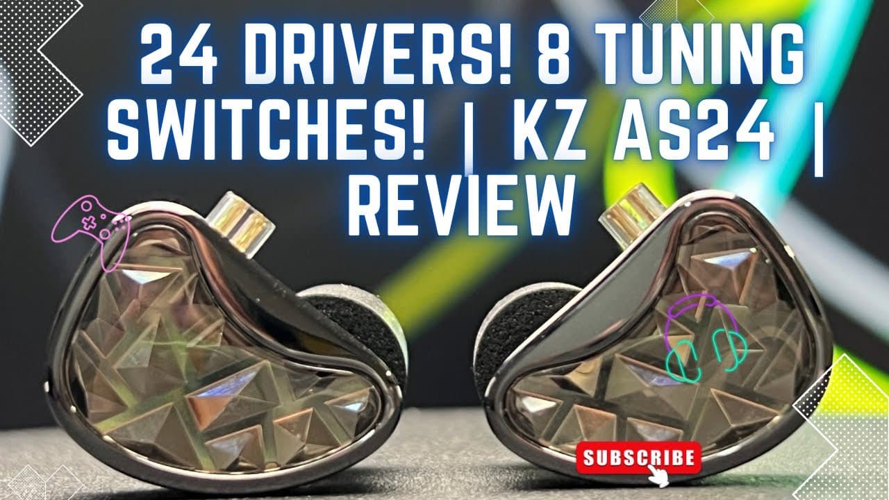 Thumbnail do vídeo 24 Drivers! 8 Tuning Switches! | Kz As24 | Review