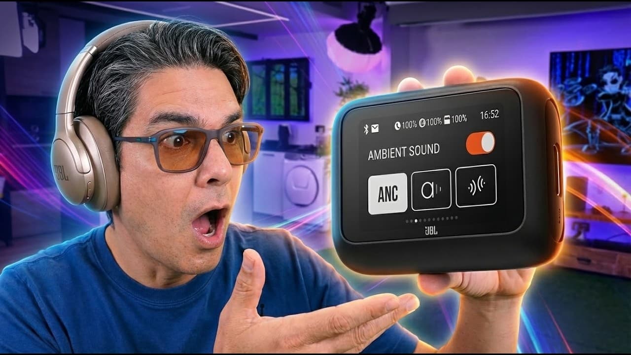 Thumbnail do vídeo AURICULARES con SUPERPODERES!!!!!!!! JBL Tour One M3