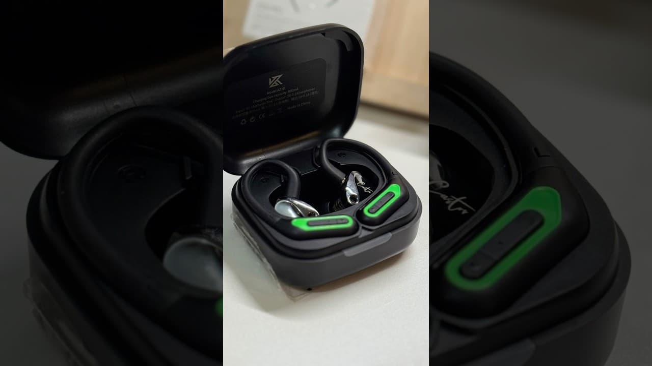 Thumbnail do vídeo KZ AZ10 Unboxing + Test | Wireless Adapter for KZ IEMs #kz #kzaz10 #iem  #moondrop #tws