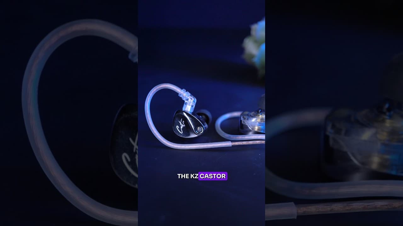 Thumbnail do vídeo Looking for massive bass on a tiny budget? The KZ Castor delivers an energetic sound for just ₹1499🔥