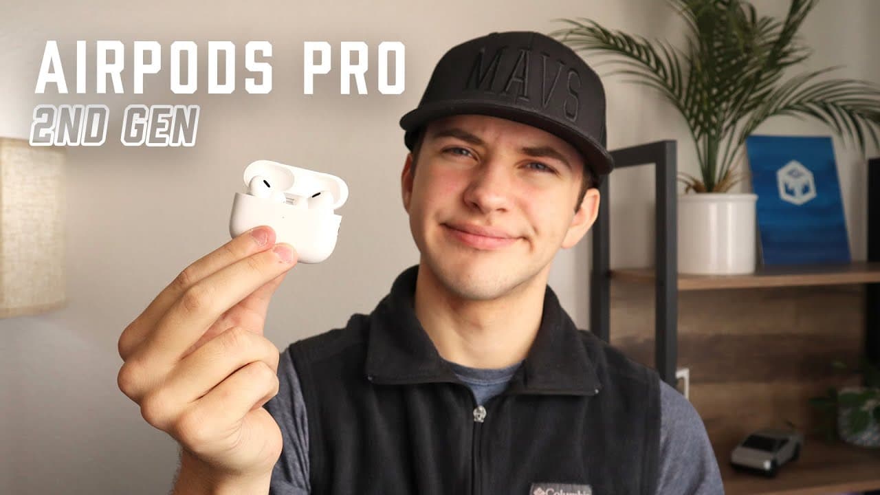 Thumbnail do vídeo AirPods Pro 2 NEW 2025 Review + Tips