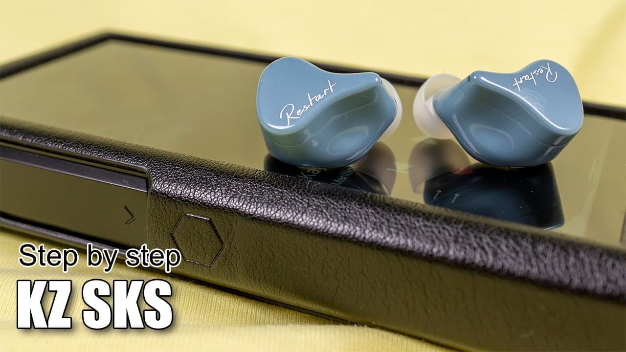Thumbnail do vídeo KZ SKS true wireless earphones review