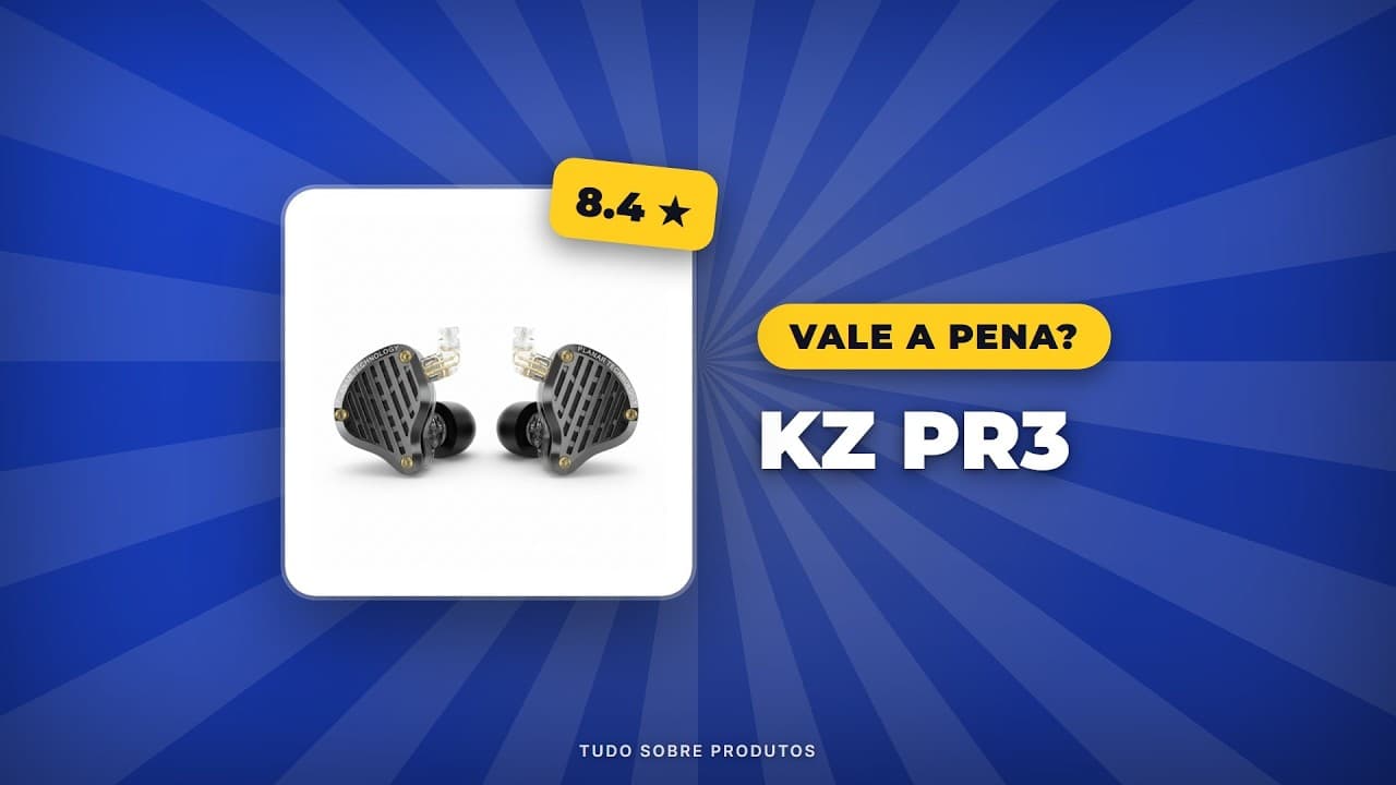 Capa do vídeo oficial: KZ PR3 em 2026: Análise Completa! Prós, Contras e Onde Comprar!