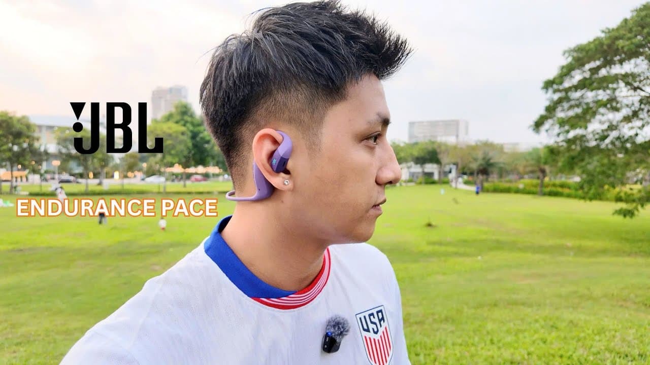 Thumbnail do vídeo JBL Endurance Pace - Tai nghe open ears, thiết kế tối ưu vận động mạnh