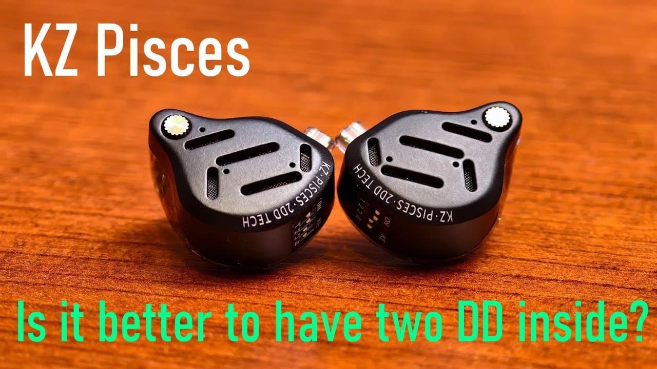 Thumbnail do vídeo Is two better than one? KZ Pisces reviewed!