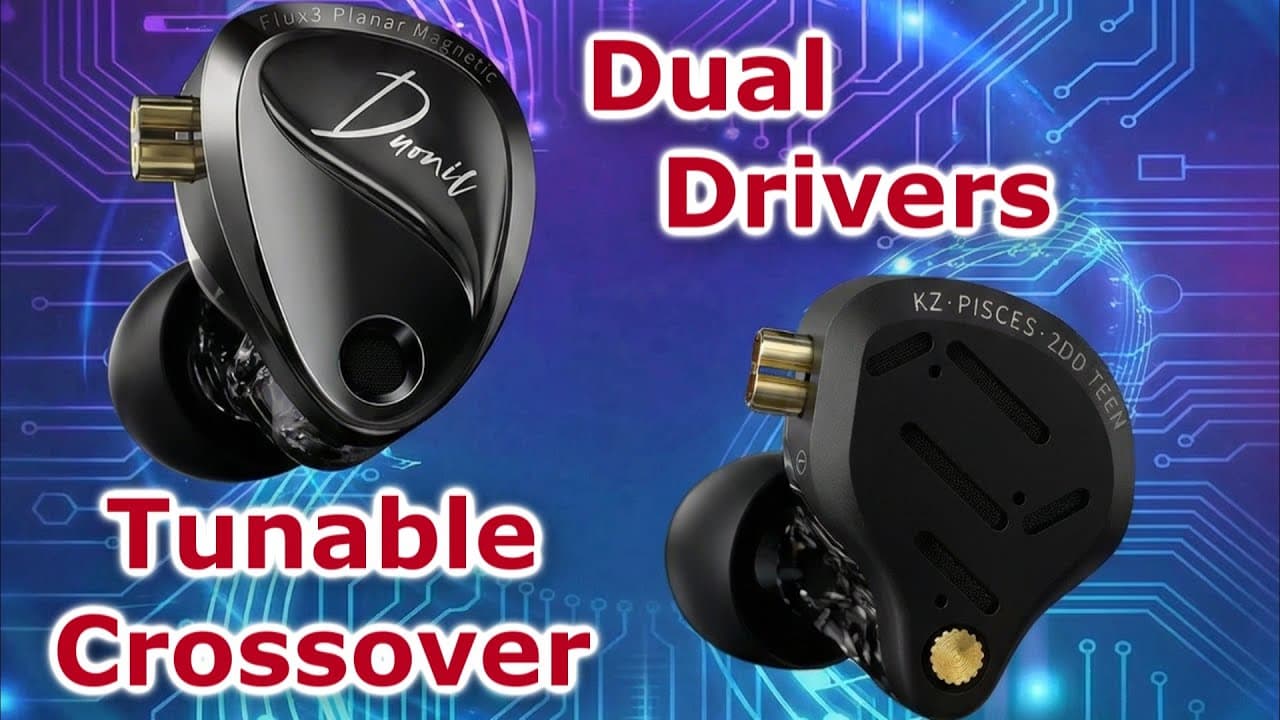 Thumbnail do vídeo New Affordable Dual Driver Tunable IEMs from KZ! (Duonic & Pisces)