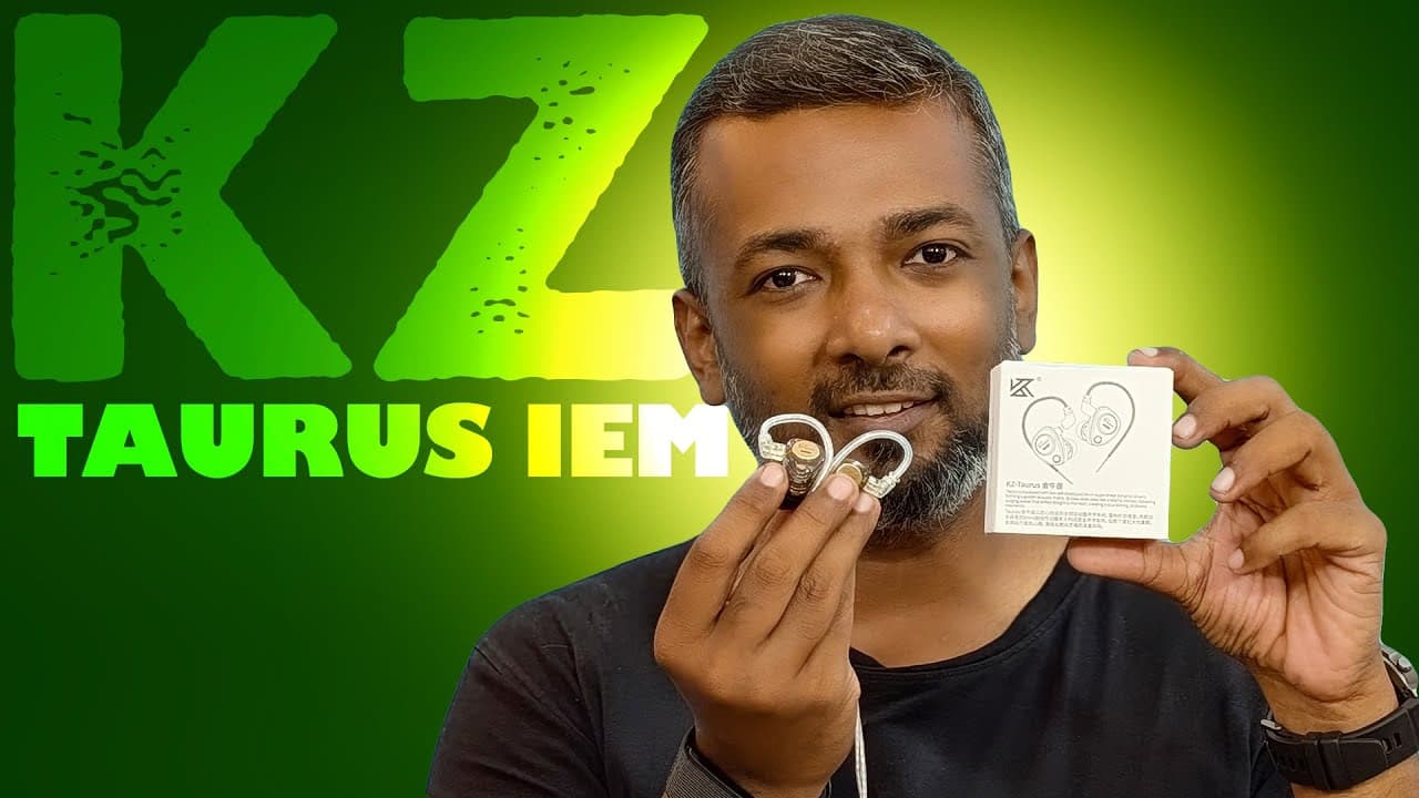 Thumbnail do vídeo KZ Taurus IEM 🎧 Flat Sound | EQ Friendly | Coupon Code SELVAN