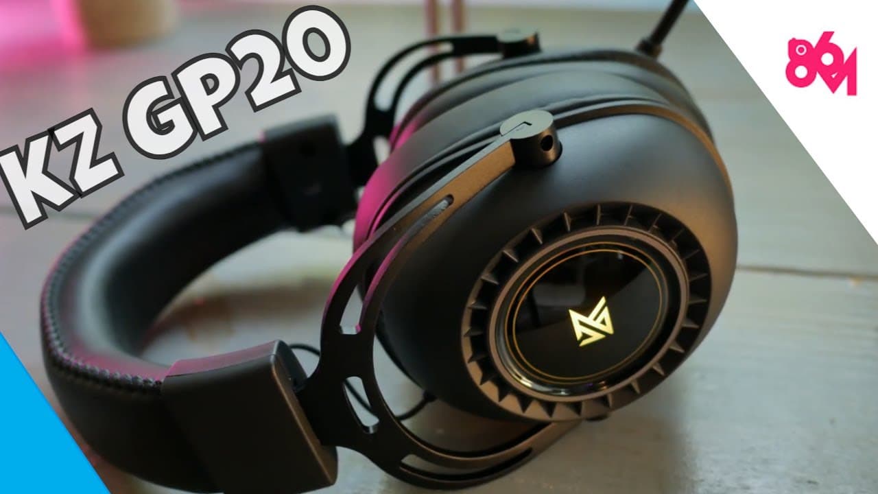 Thumbnail do vídeo The KZ Acoustics GP20 Headset Overview!